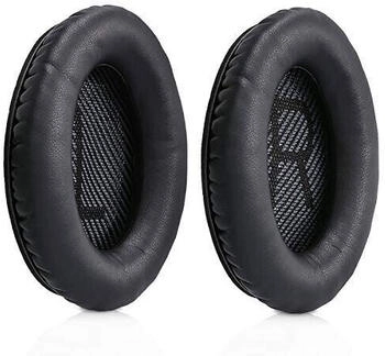 MMOBIEL Ersatz Ohrpolster für Bose Quiet Comfort QC35 / 35ii QC25 QC15 QC2 Ae2 Ae2i Ae2w SoundTrue AEII SoundLink AEII Kopfhörer von - Kopfhörer Ohrpolster - Kopfhörer Ersatzpolster - Schwarz