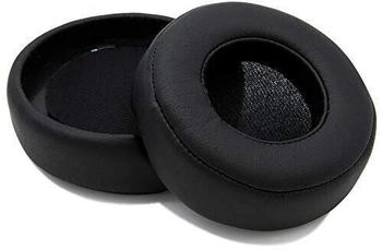 MMOBIEL Ersatz Ohrpolster für Monster Beats by Dr. DRE Pro Detox Kopfhörer von - Protein PU Kopfhörer Ohrpolster - Kopfhörer Ersatzpolster - Schwarz