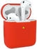 Red: Eazy Case Silicone Case Qi AirPods 1/2