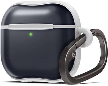 Spigen Schutzhülle für Apple AirPods 4, Classic C1, Weiß-Grau