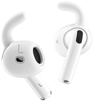 KeyBudz Earbuddyz for Airpods 4th Gen - White