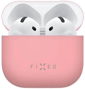 FIXED Silky Silicone case for Apple AirPods 4/4 ANC Pink