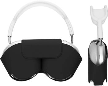 kwmobile H&uuml;lle kompatibel mit Apple AirPods Max Polyester Schwarz
