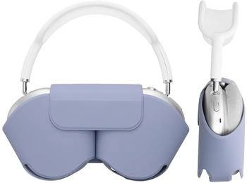 kwmobile H&uuml;lle kompatibel mit Apple AirPods Max Polyester Lavendel