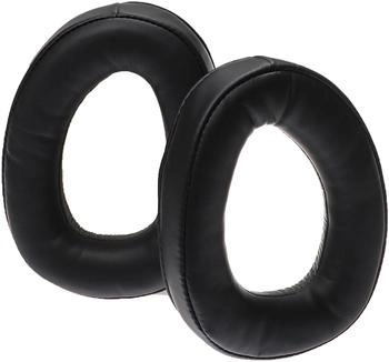 vhbw Ohrpolster Ersatz Polster kompatibel mit Sennheiser GSP 350, GSP 300, GSP 301, GSP 302, GSP 303 Kopfhörer Headset, Schwarz