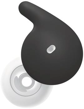 Sony LinkBuds Open Air Fitting Supporters Pure Black