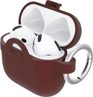 Headphone Case for Apple AirPods (4th gen) Well Red - brown