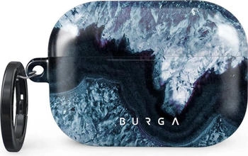 Burga Schutzhülle für AirPods Pro 2, Frozen Lake, Blau und Schwarz