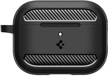 Spigen Schutzhülle für Apple AirPods Pro 3, Rugged Armor, Schwarz