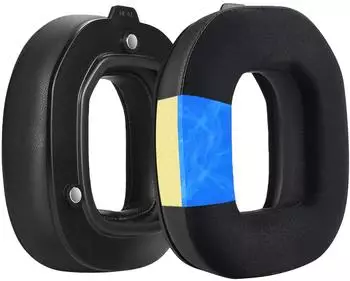 MMOBIEL Ersatz Ohrpolster für Logitech G Astro A50 Gen 4 Kopfhörer Kühlgel Kopfhörer Ohrpolster Ersatzpolster Schwarz