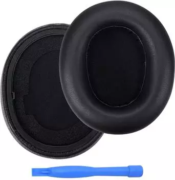 MMOBIEL Ersatz Ohrpolster für SteelSeries Arctis Nova Pro Wireless Kopfhörer Memory- Schaumstoff und Protein PU Kopfhörer Ohrpolster Ersatzpolster Schwarz