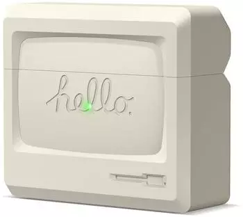 Elago AW3 Hülle Kompatibel mit AirPods 3 Case Klassisches Monitor-Design