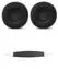INF Ersatz-Ohrpolster und Kopfbügel für SteelSeries Siberia V1, V2, V3 Prism, Ergonomisches Design, Isolation und Komfort, Flanell + Proteinleder