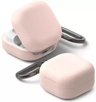 Ringke Silicone Case Samsung Galaxy Buds 4/Galaxy Buds4 Pro Pink Sand