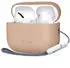 Tech-Protect Silikon Apple Airpods Pro 3 Kaffee Latte (Kopfhörer Hülle), Kopfhörertasche + Schutzhülle, Braun