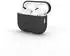 Decoded Decoded Silicone Case Apple Airpods Pro 3 Black (Kopfhörer Hülle), Kopfhörertasche + Schutzhülle, Schwarz
