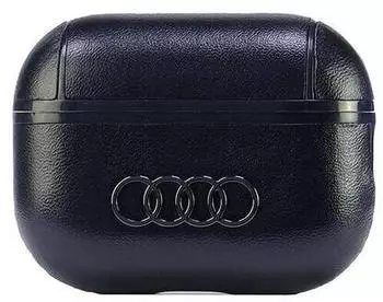 IMOBO Audi IML Leather Big Logo AirPods Pro 2 Cover Black (AU-APP2-GT/D3-BK)
