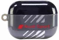 Audi IML Sport Fall f&uuml;r AirPods Pro 2 schwarz - Schutzh&uuml;lle - Hartschale aus