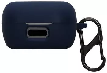 kwmobile H&uuml;lle kompatibel mit Sennheiser ACCENTUM True Wireless Silikon Dunkelblau