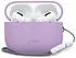 Tech-Protect Silikon Apple Airpods Pro 3 Lavendel (Kopfhörer Hülle), Kopfhörertasche + Schutzhülle, Violett