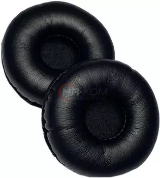 Plusonic Zubeh&ouml;r Ohrpolster Leder 2 St&uuml;ck, Headset Zubeh&ouml;r