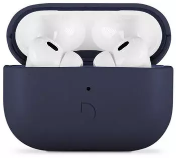 Decoded Leather Aircase Pro for Apple Airpods Pro 3 Navy