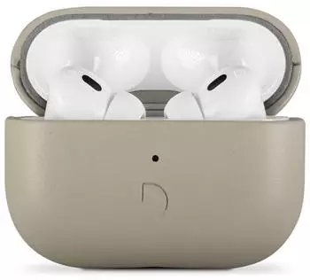 Decoded Leather Aircase Pro for Apple Airpods Pro 3 Clay