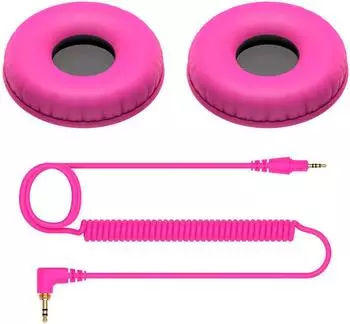Pioneer DJ HC-CP08-V ( HDJ-CUE1), Kopfh&ouml;rer Ersatzteile, Pink