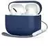 Tech-Protect Silikon Airpods Pro 3 (Ladecase Hülle), Kopfhörertasche + Schutzhülle, Blau