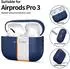 Tech-Protect Silikon Airpods Pro 3 (Ladecase Hülle), Kopfhörertasche + Schutzhülle, Blau