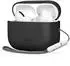 Tech-Protect Silikon Apple Airpods Pro 3 (Ladecase Hülle), Kopfhörertasche + Schutzhülle, Schwarz