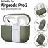 Targus Tech-Protect Silikon Apple Airpods Pro 3 (Ladecase Hülle), Kopfhörertasche + Schutzhülle, Grün