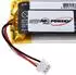 Powery Ersatzakku für Headset SDW 60, 3,7V, 450mAh, Li-Polymer