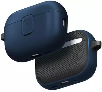 Uniq Case Clyde für Apple AirPods Pro 3 blau-grau