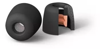 Sony EP-NI1010 Ger&auml;uschisolierende Ersatz-Ohrst&ouml;psel f&uuml;r WF-1000XM5, Schwarz (EPNI1010S.WW)