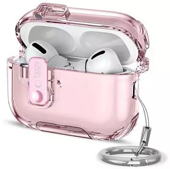 Tech-Protect Bounce Pro H&uuml;lle f&uuml;r AirPods Pro 3, pink, Silikon (5906302321254)
