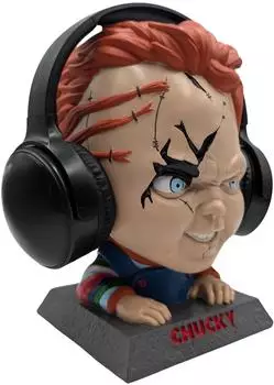 Lazerbuilt Chucky Kopfh&ouml;rerst&auml;nder, handbemalt, Hochdichteharz (STUNV-CHUCKY)