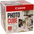 Canon Photo Cube und Frame + PP-201 Fotopapier Plus Glossy II 13 x 13 cm (40 Blatt) Creative Pack Orange