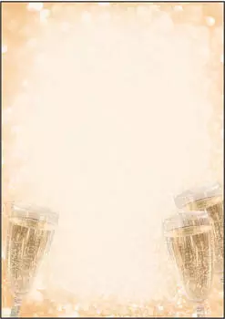 sigel Motivpapier Champagne A4 90g 100 Blatt