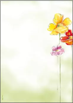 sigel Motivpapier Spring Flowers A4 90g 50 Blatt