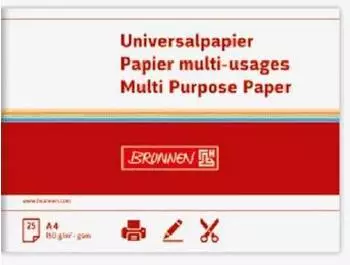 Brunnen Universalpapier A4 160g 25 Blatt