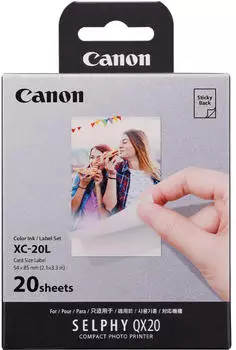 Canon XC-20L Tinte/Papier Set 54 x 85 mm 20 Drucke (6755C002)