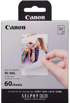 Canon XC-20L Tinte/Papier Set 54 x 85 mm 60 Drucke (6756C001)