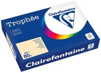 Exacompta Kopierpapier A4 80g 500Blatt Trophee Pastell chamois - Normal/Kopierpapier