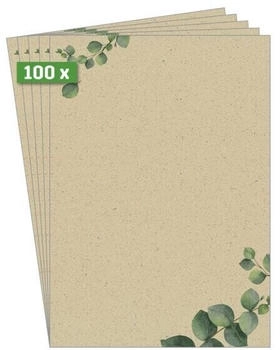 sigel Briefpapier DP615, Eucalyptus, A4, 100 g/m², 100 Blatt
