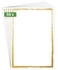 sigel Briefpapier DP614, Golden frame, A4, 200 g/m², 50 Blatt