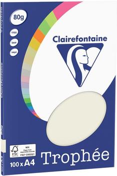 Clairefontaine Kopierpapier Troph&eacute;e 4118C, A4, 80g/qm, grau, 100 Blatt
