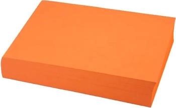 Clairefontaine Gekleurd papier oranje 120 gr 21x29,5 cm (1763PC)