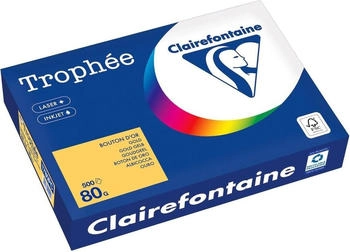 Clairefontaine Kopierpapier 1780PC A4 80g goldgelb 500Bl
