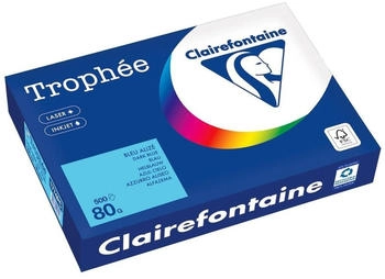 Clairefontaine Troph&eacute;e farbiges Papier, A4, 80 g, 500 Blatt, hellblau (1774PC)